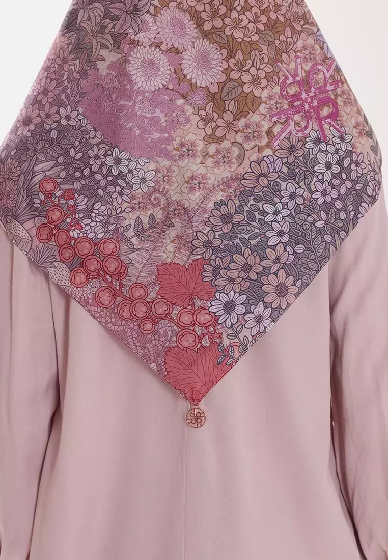 Ria Miranda Baby Pink Louisa Scarf