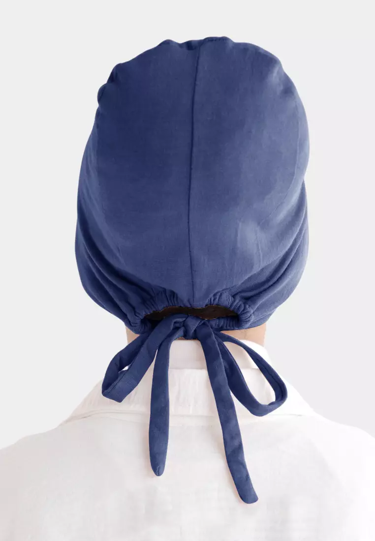 Ciput Tali Inner Hijab Rayon Basic Dalaman Hijab - Navy