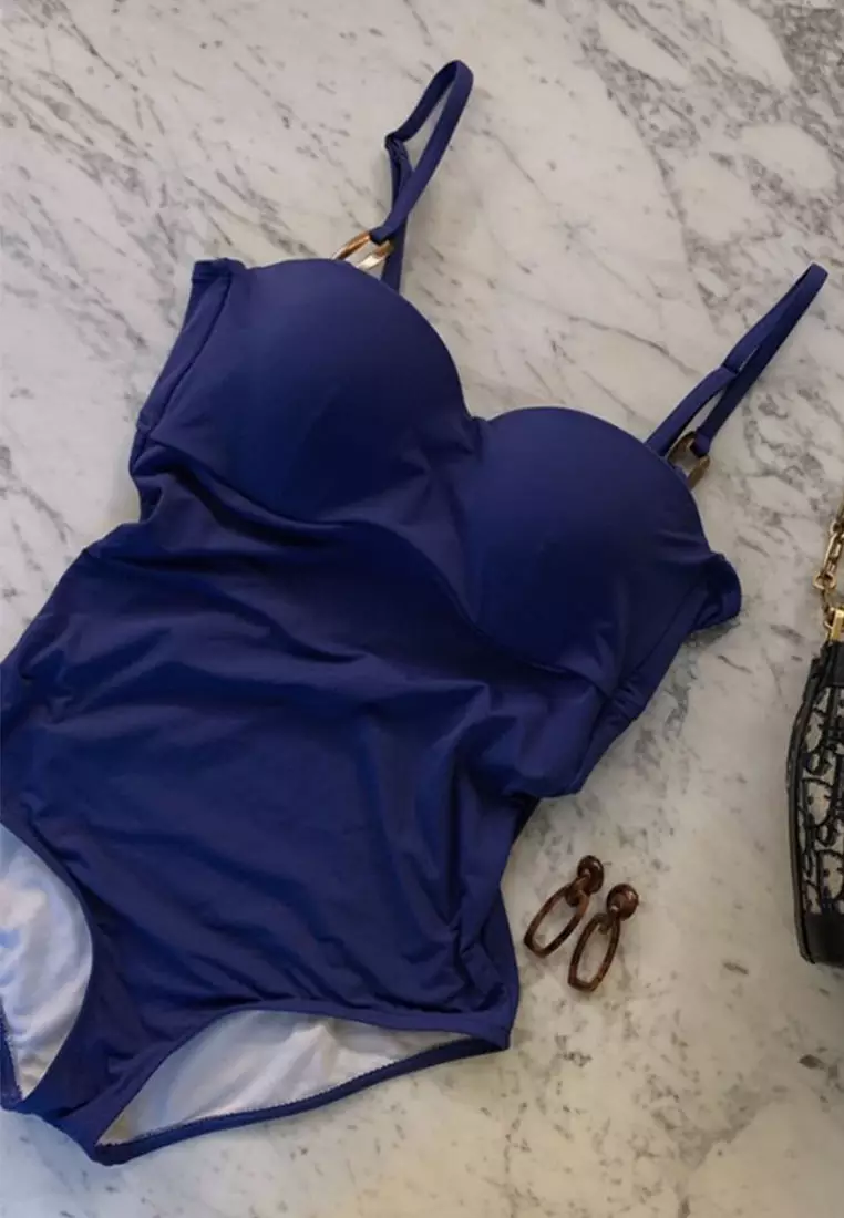 New Steel Support One Piece Swimsuit CA071706BK