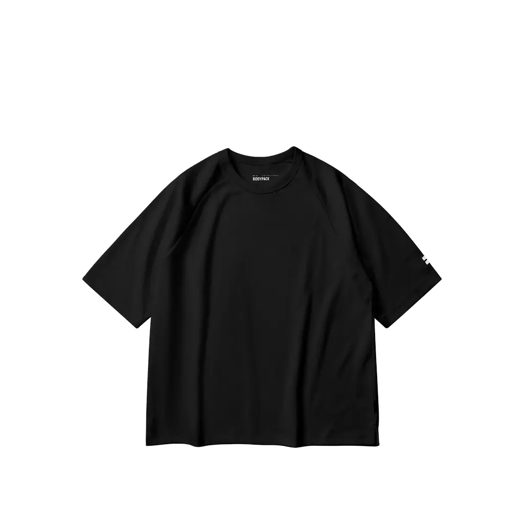 Bodypack Siren Oversized Short Sleeves T-Shirt - Black
