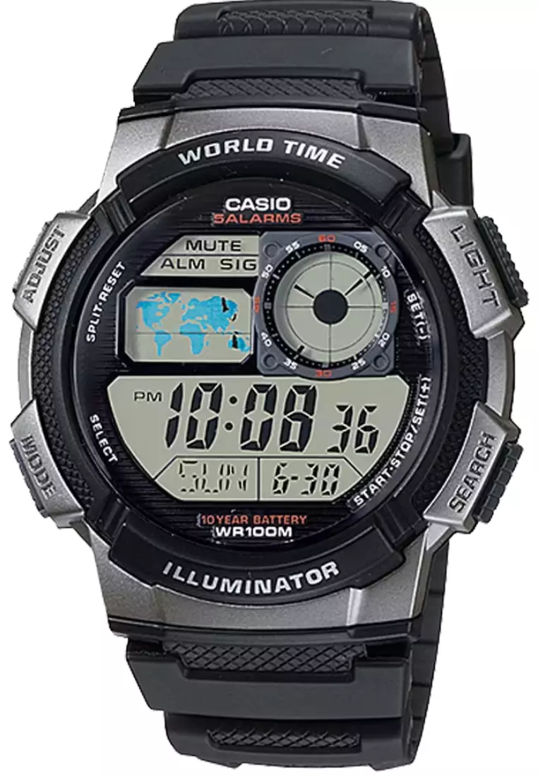 Casio waterproof hot sale watch price