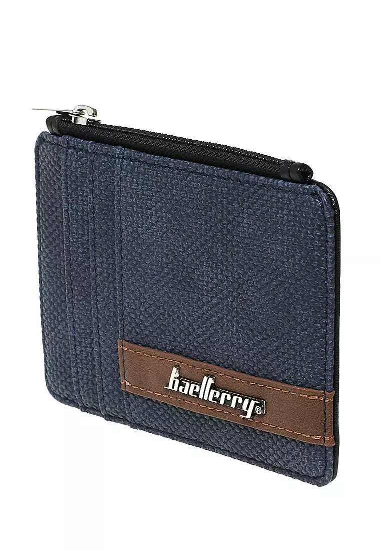 Card Wallet Dompet Kartu Pria Simple Design Material Leather Kulit ORIGINAL