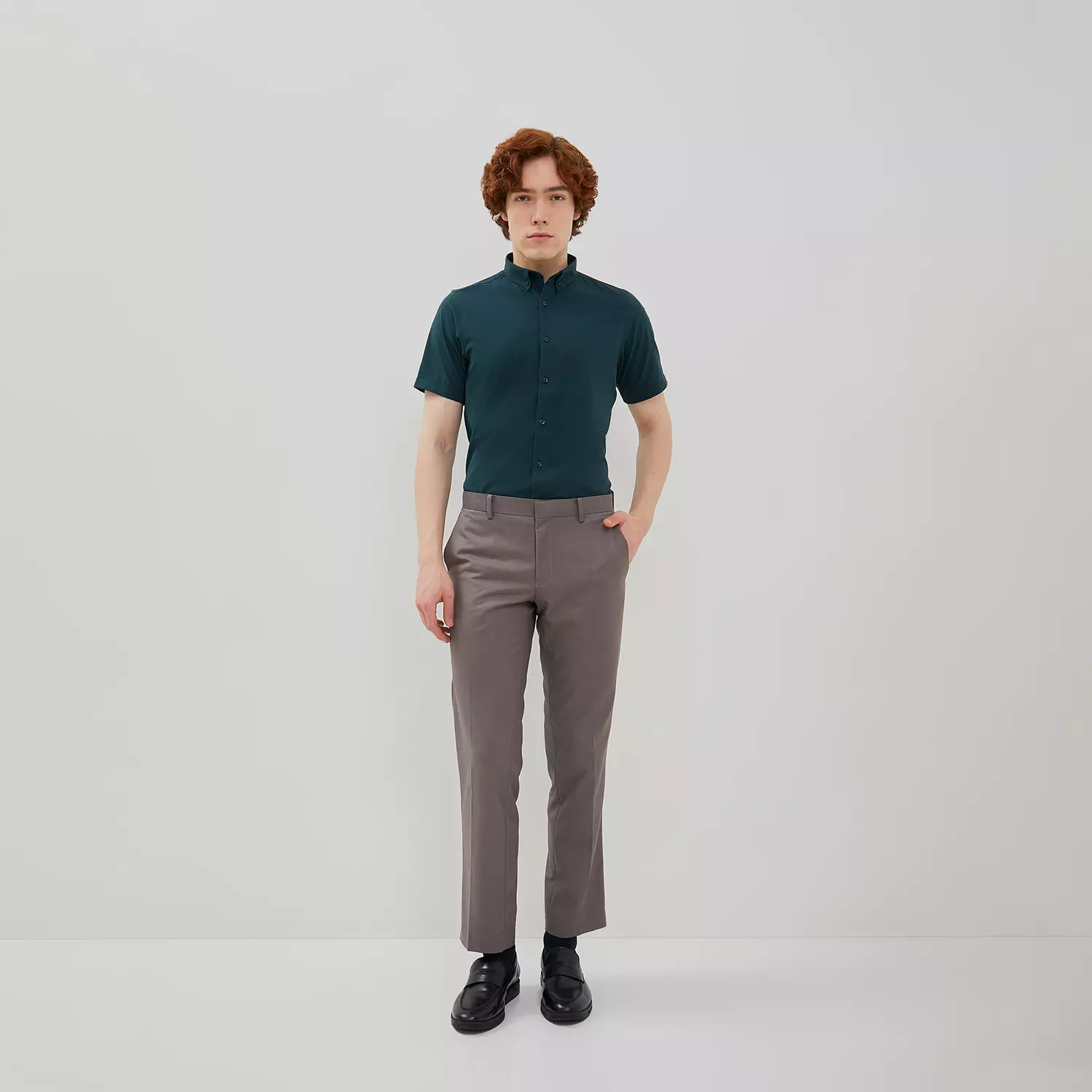 Jobb Airview Celana Panjang Slim Fit Light Grey Warna Light Grey