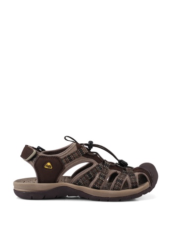 Louis Cuppers brown Casual Outdoor Sandals 9A524SHE6A5C7DGS_1