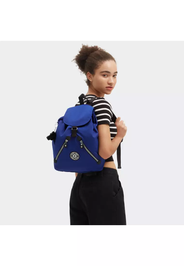 Kipling backpack navy blue deals