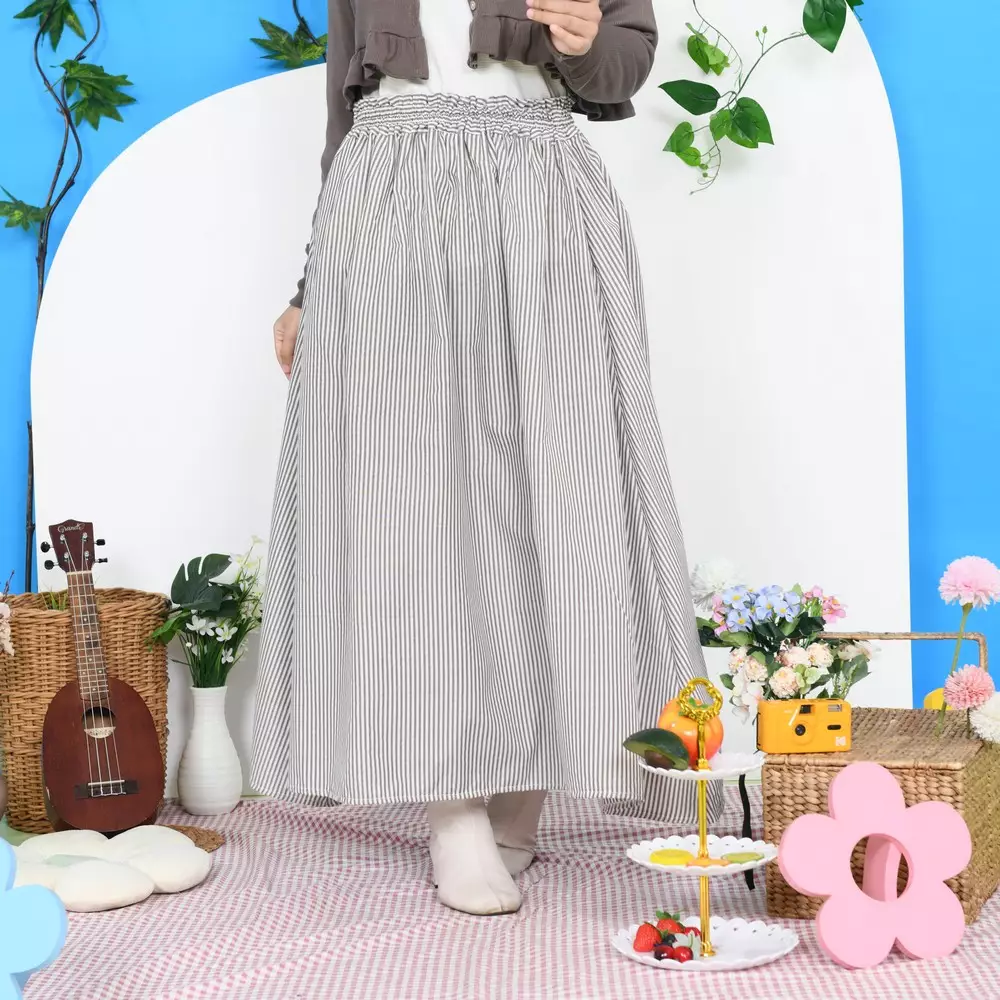 Casandra Rubber Skirt - Coffee M19776 R43S3