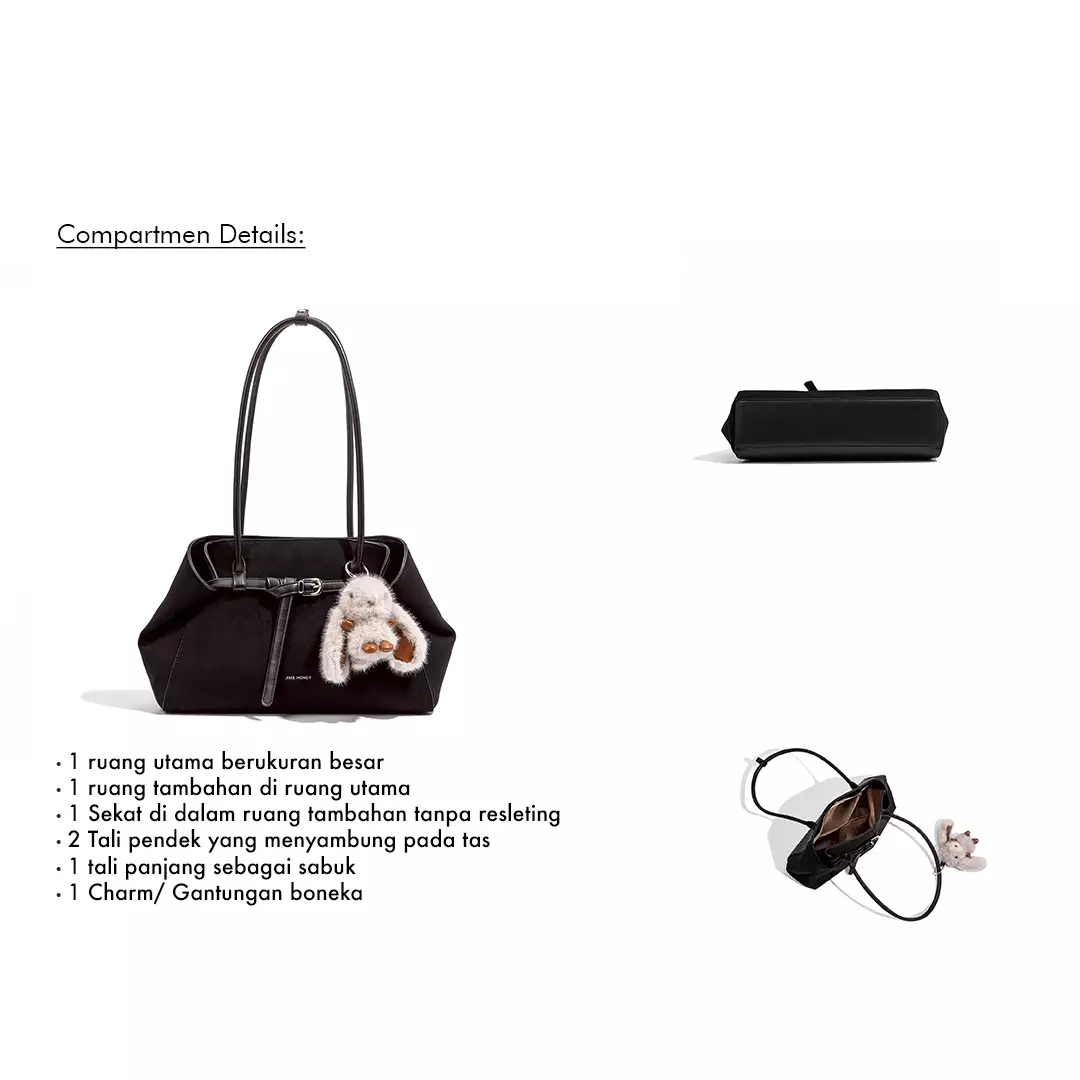 JIMS HONEY - AURELIE BAG - BLACK