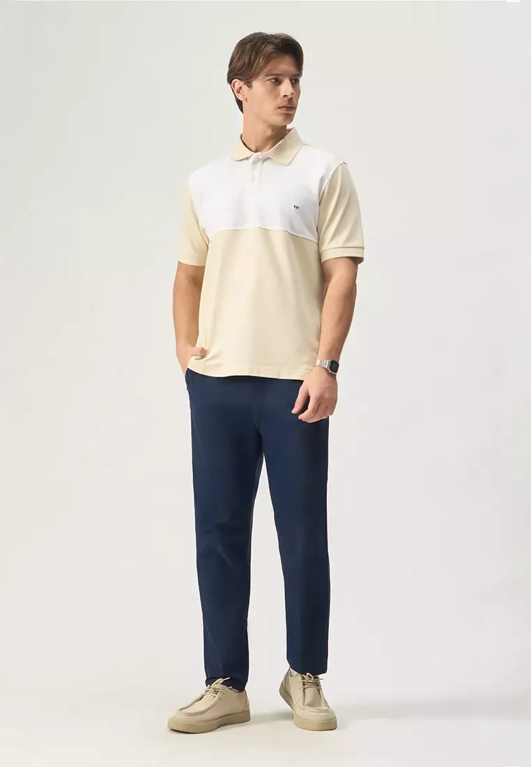 Colorblock Pique Polo