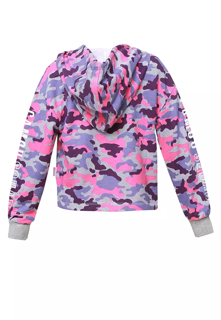 Sweater Hoodie Loreng