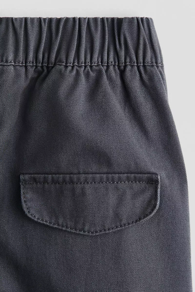 Cotton twill joggers