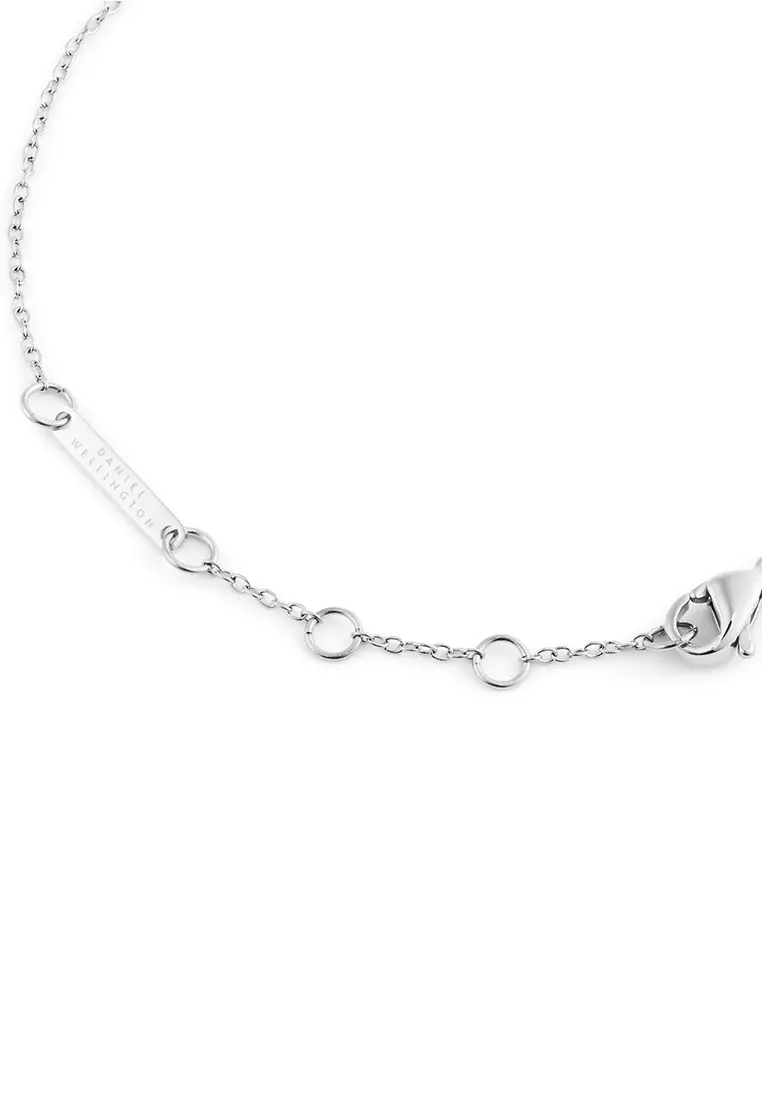 Mirelle Solitaire Bracelet Silver - Unisex Bracelet for women and men stainless steel crystal Bracelet DW Official Authentic Original 手鍊 不鏽鋼手鍊 DW 官方正品