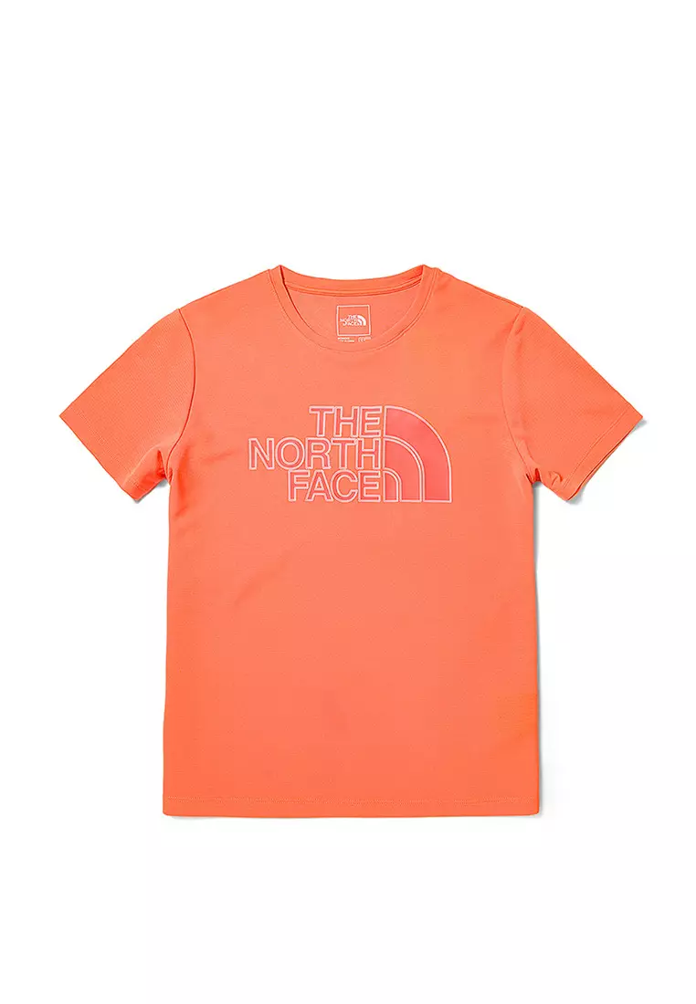 Red north on sale face t shirt