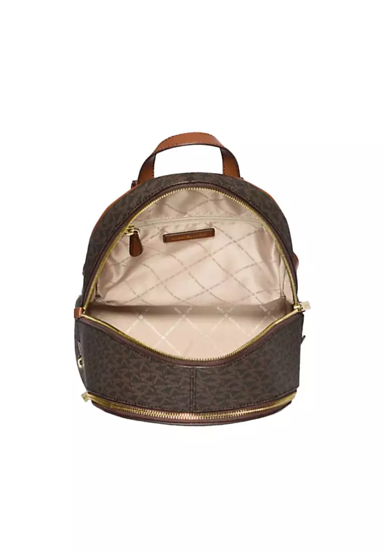 Rhea Medium Signature Logo Backpack 35S5GRAB2B