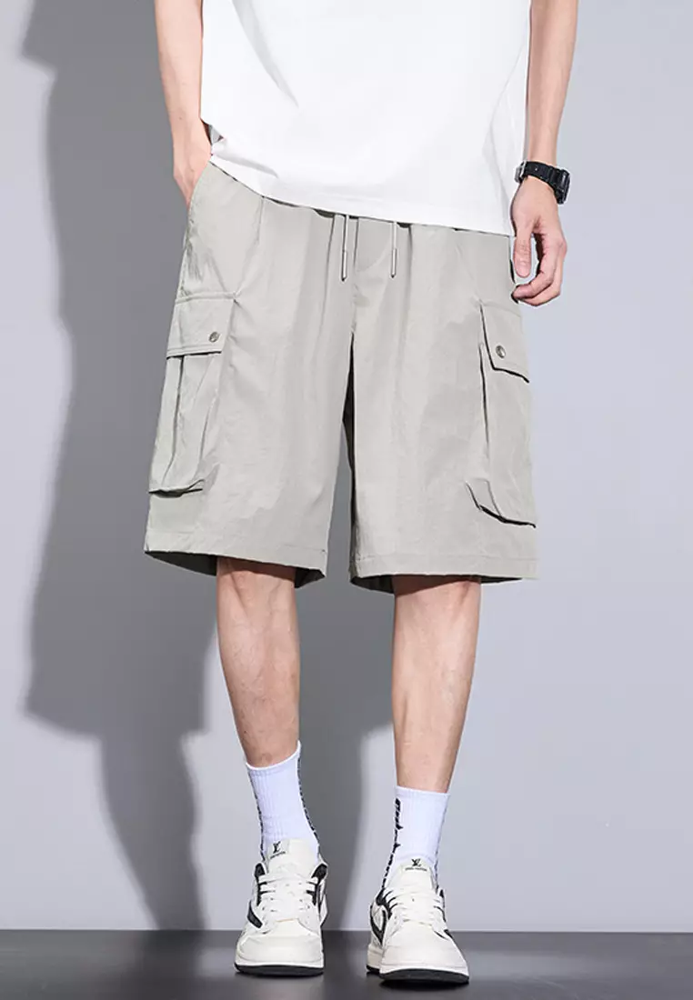 Drawstring Casual Shorts