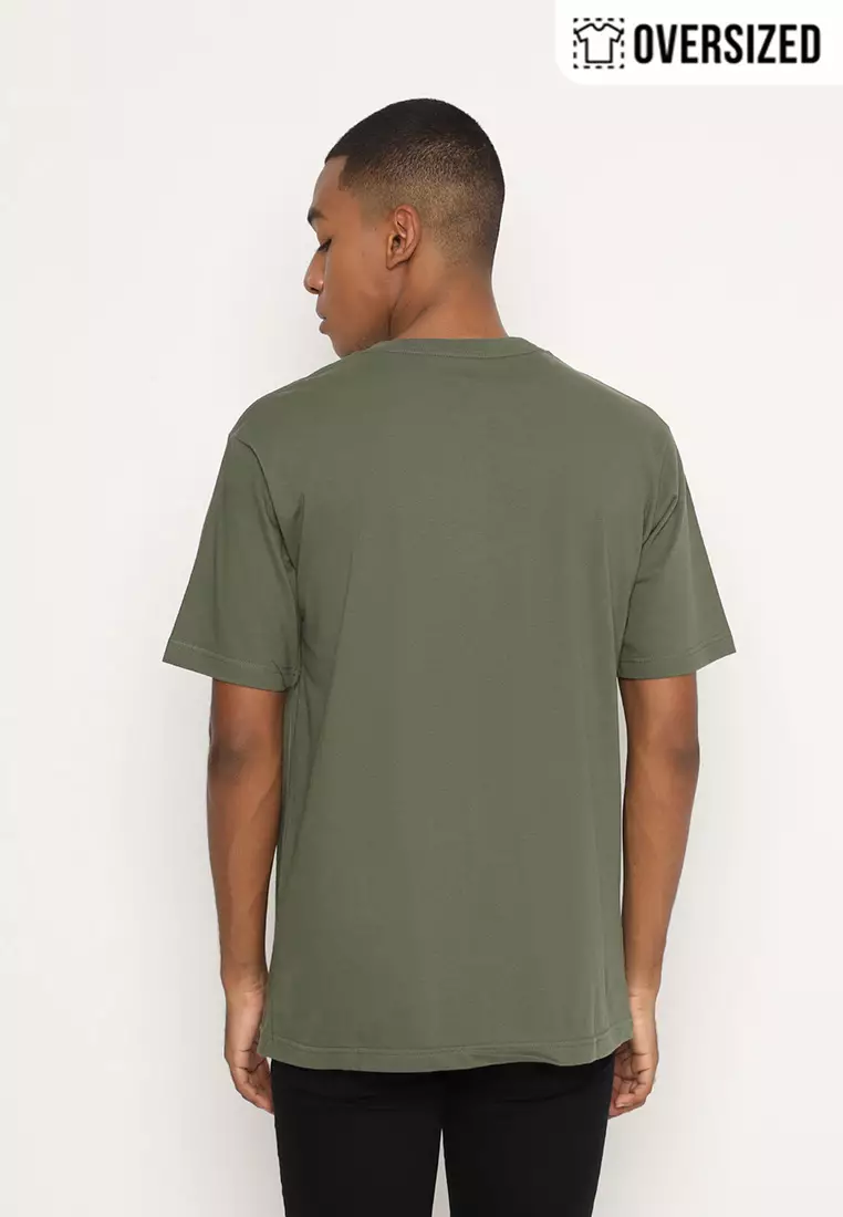 RBJ T-Shirt Cotton Oversized Pria 2079230311