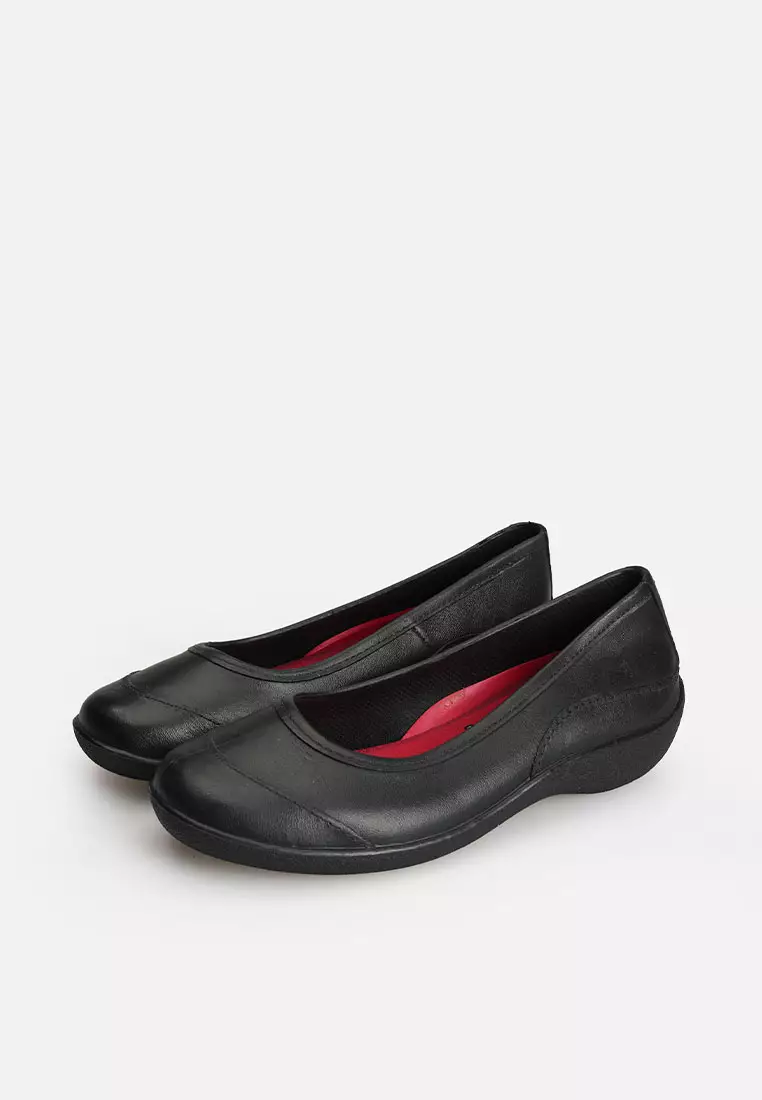 Easy soft black shoes price top