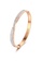 CELOVIS gold CELOVIS - Claudette Mother of Pearl CZ Bangle in Rose Gold 5A330AC7AD5618GS_1