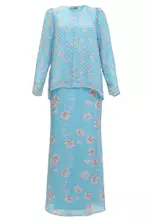 Turquoise/Pink Floral