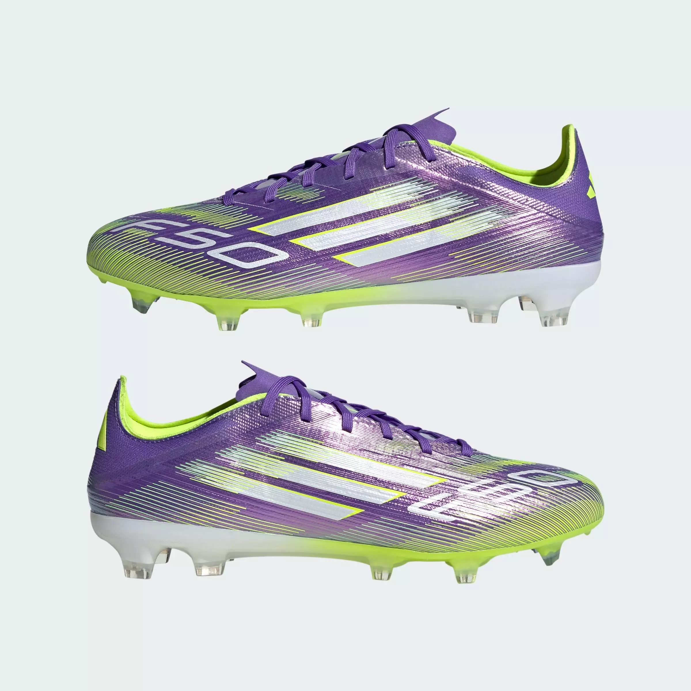 Buy ADIDAS Football F50 Pro Firm Ground Boots Unisex Purple JH7683
