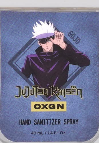 Oxgn Jujutsu Kaisen X Oxgn Gojo Pocket Sanitizer Zalora Philippines