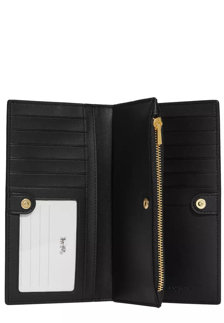 Coach wallet slim sales
