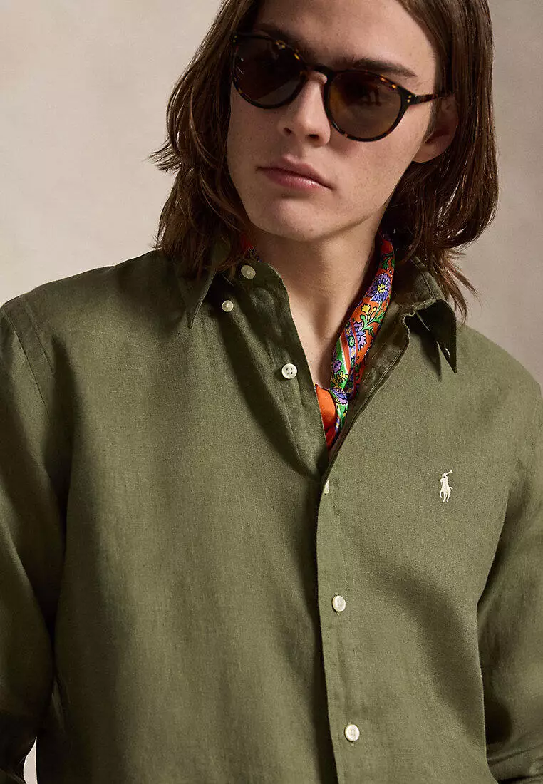 Classic Fit Linen Shirt