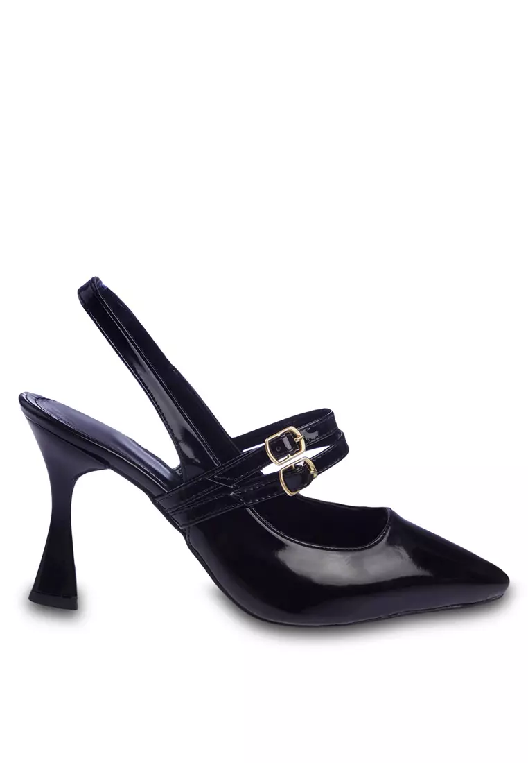 Discount on Trendyol  shoes - SKU: Belted Buckle Detail Heels
