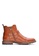 Twenty Eight Shoes brown VANSA  Stylish Top Layer Cowhide Mid Boots VSM-B2019812 97F1ASHF00F7EAGS_2