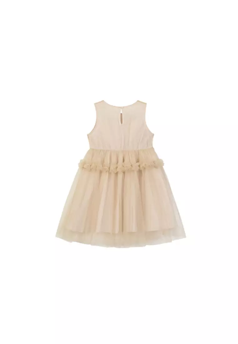 Sleeveless Tiered Ruffled Dress