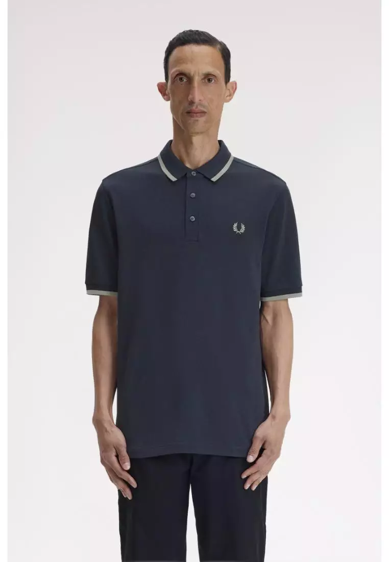Perry Buy Fred Perry Fred Perry M5684 Zip Oversize Long Sleeve Shirt