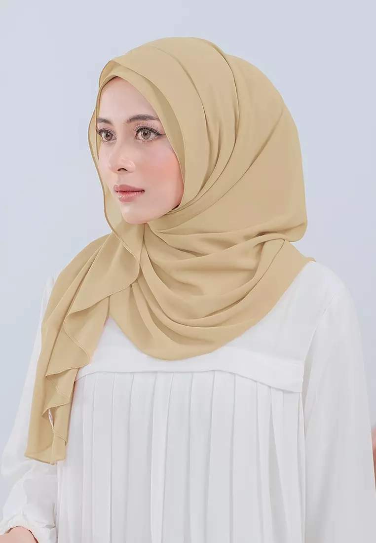 HIJAB INSTAN LUBNA - WALLNUT