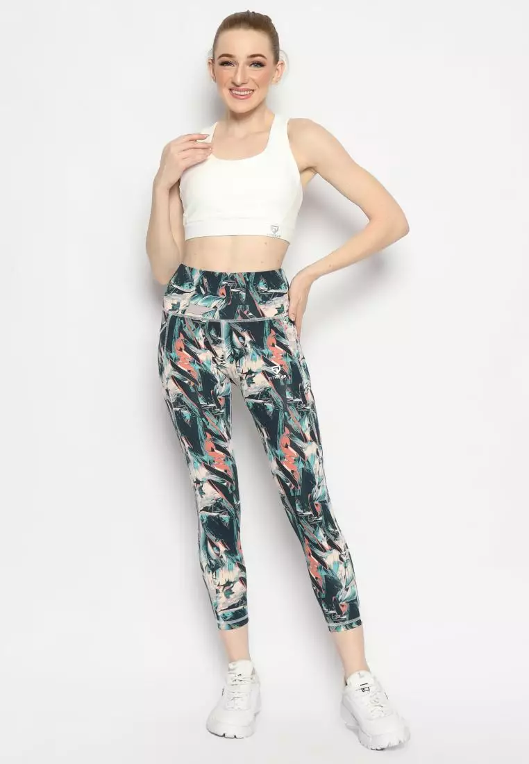 Fitwear - Sportbra Olahraga Wanita SAMANTHA [CAGED PLAIN] - WHITE