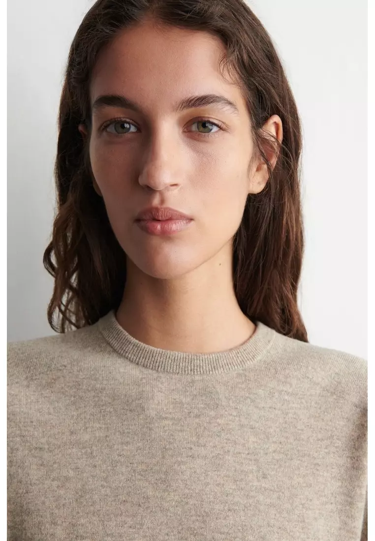 MERINO WOOL CREW-NECK JUMPER