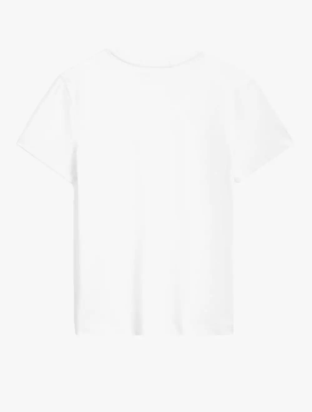 CK JEANS - SS CREW NECK METALLIC LOGO 2 - white