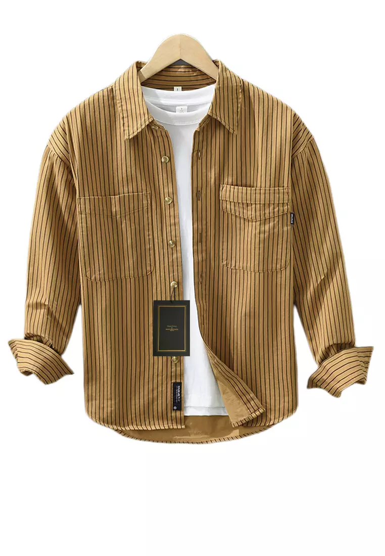 Japanese Striped Casual Shirt WM6968