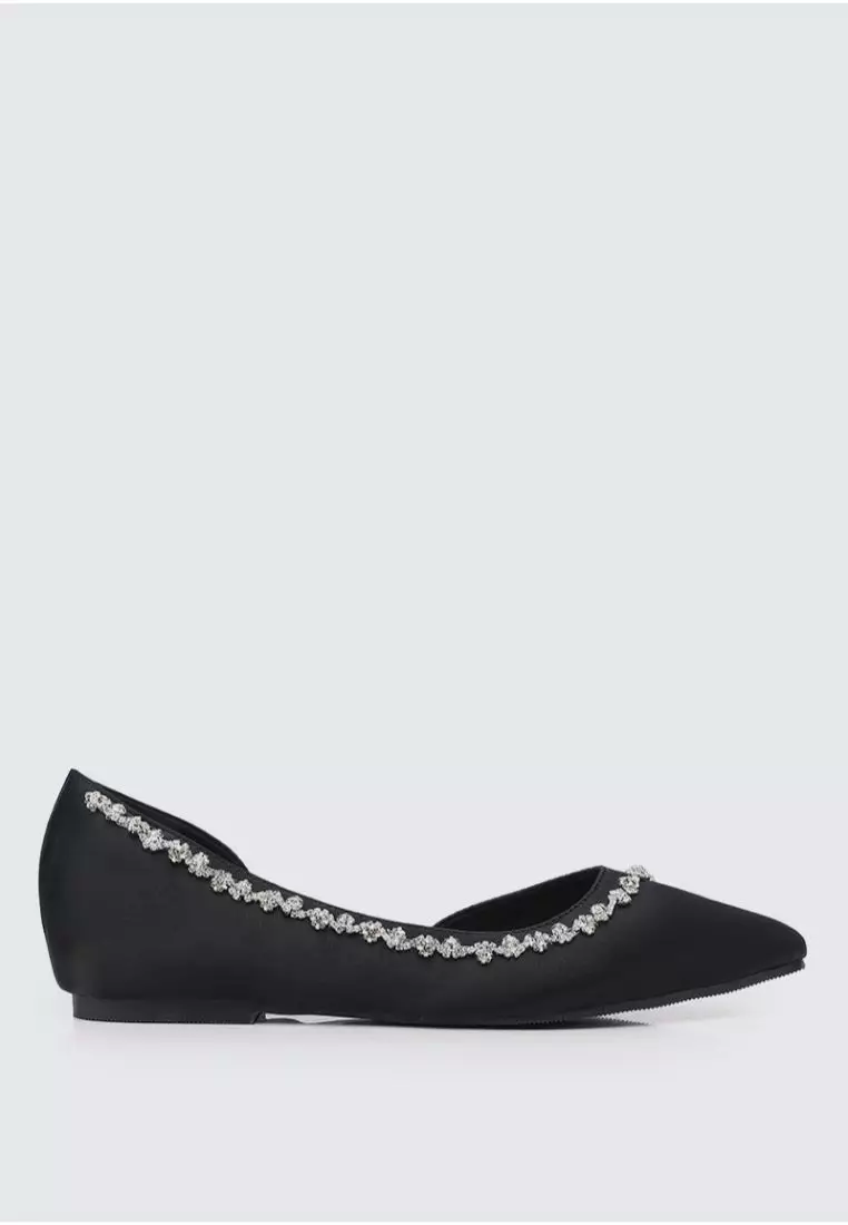 Discount on My Ballerine  shoes - SKU: My Ballerine Delilah Comfy Ballerina In Black