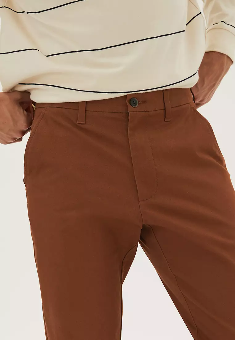 Regular Fit Stretch Chinos
