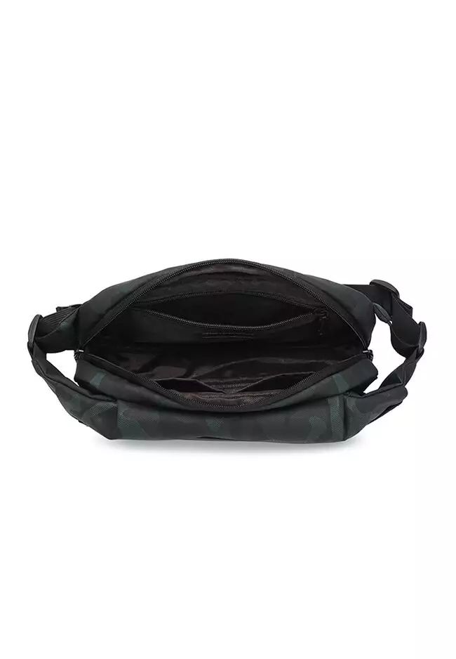 Casual Waist Bag / Sling Bag / Chest Bag - Green