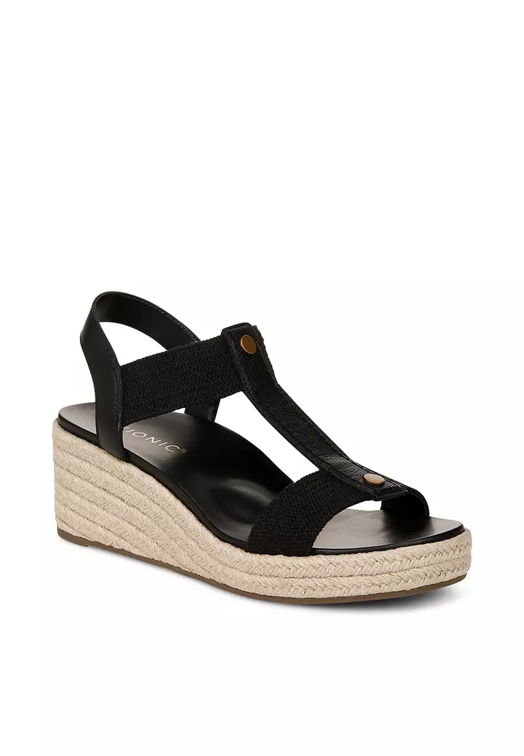 Discount on Vionic  shoes - SKU: Solano Calera Women's Heel/Wedge Sandals