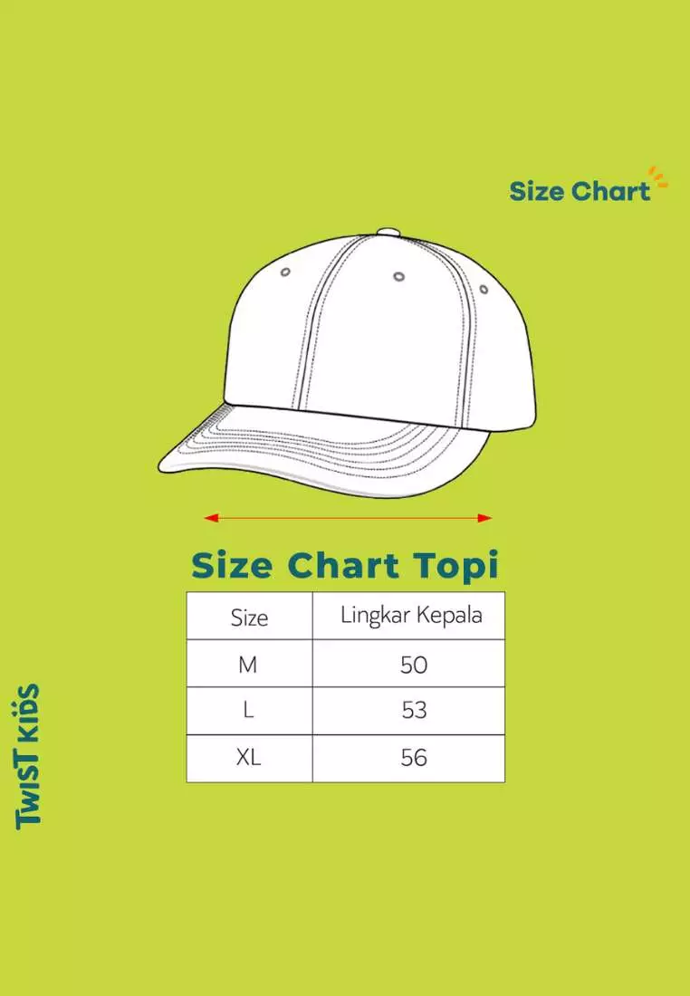 Twist Kids [Official Store] - Reyn C, Nusantara Series, Topi Corduroy Tema Indonesia Anak Laki-Laki (usia 4-14 tahun) Warna Hitam (Black)