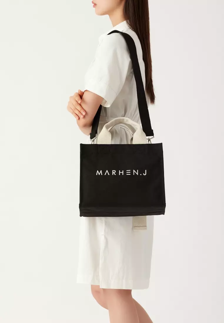 RICO Canvas Crossbody Bag Black