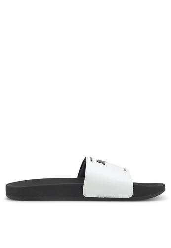 PUMA white Leadcat FTR Comfort Sandals 4D891SHBCDABF6GS_1