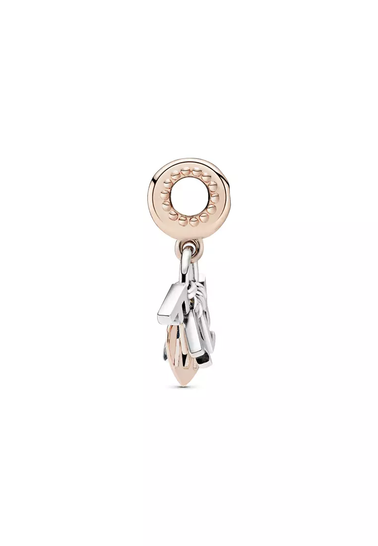 Rose gold family pandora charm on sale