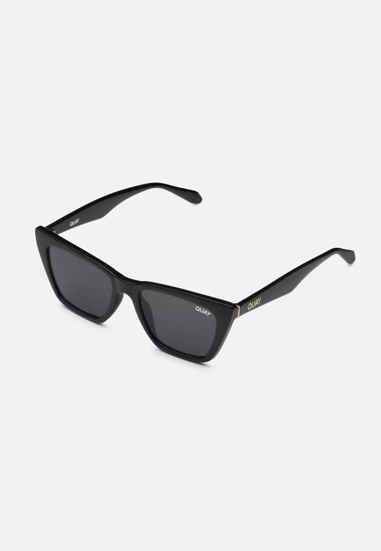 Call The Shots Sunglasses - Black/Smoke Polarized