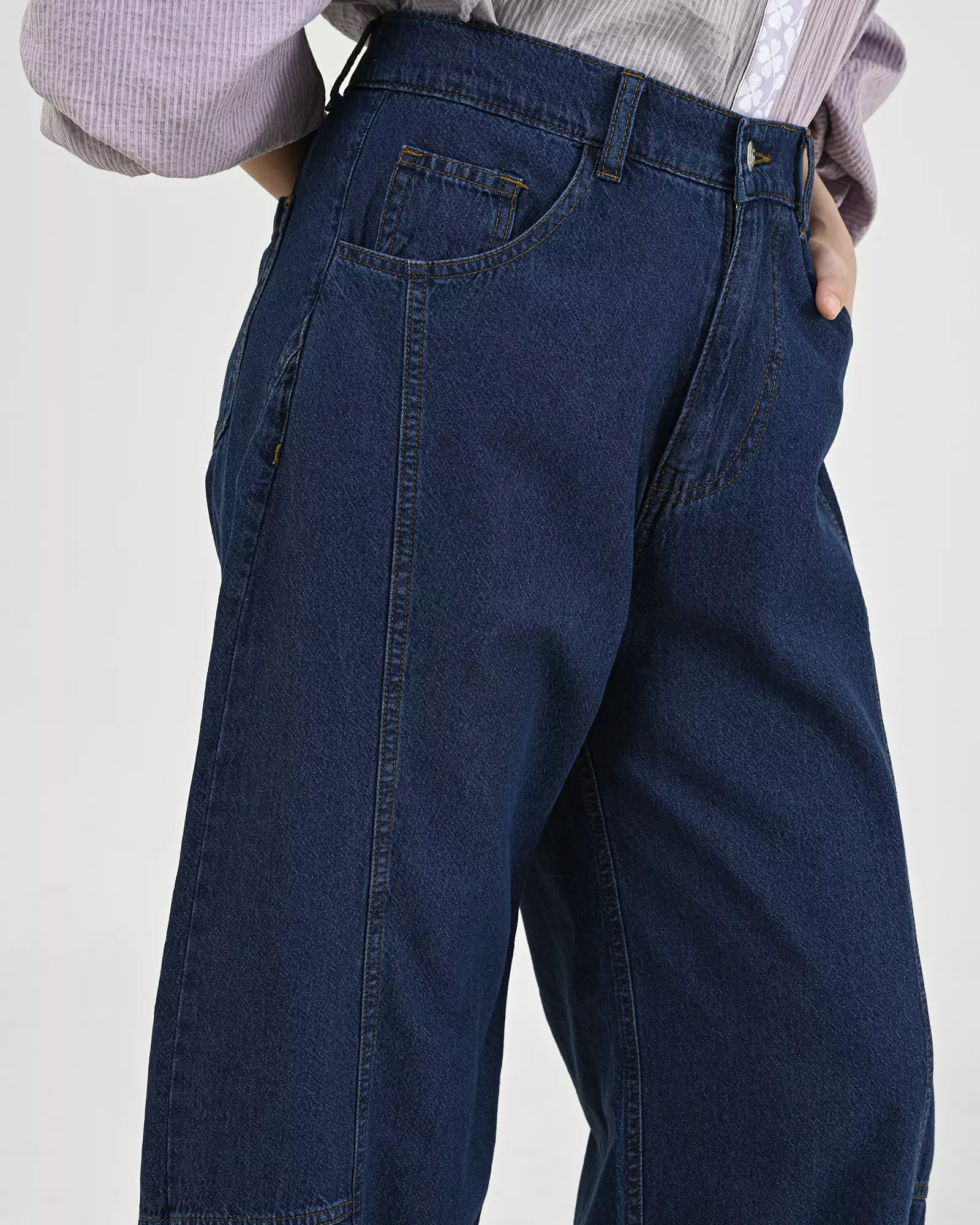 Geulis.id DIZZY DENIM PANTS - Blue