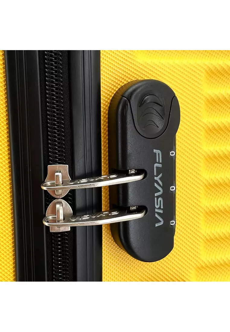 Buy Flyasia FLYASIA RAZOR ABS HARD CASE LUGGAGE 2 IN 1 COMBO SET