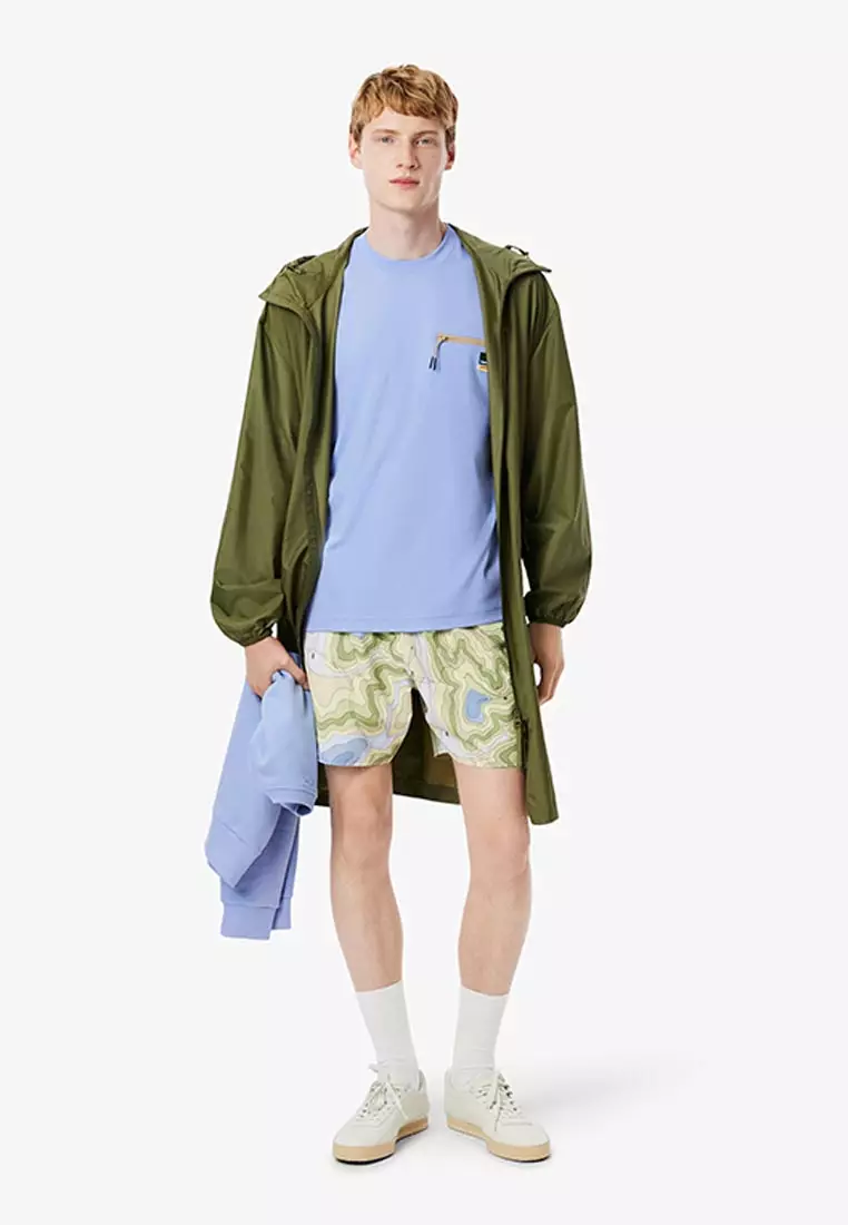 Zipper Pocket Interlock T-shirt