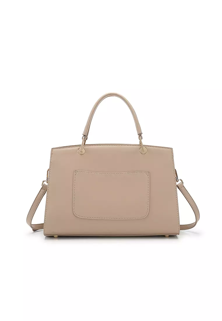 Women's Top Handle Bag / Sling Bag / Crossbody Bag / Shoulder Bag (手拿袋 / 斜孭袋 / 單肩包) - 棕色