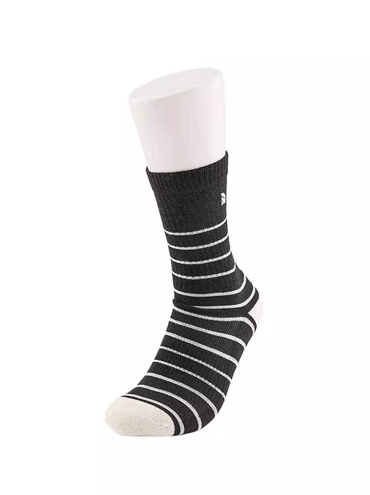 Unisex Stripe Sock Crew 2 Pack