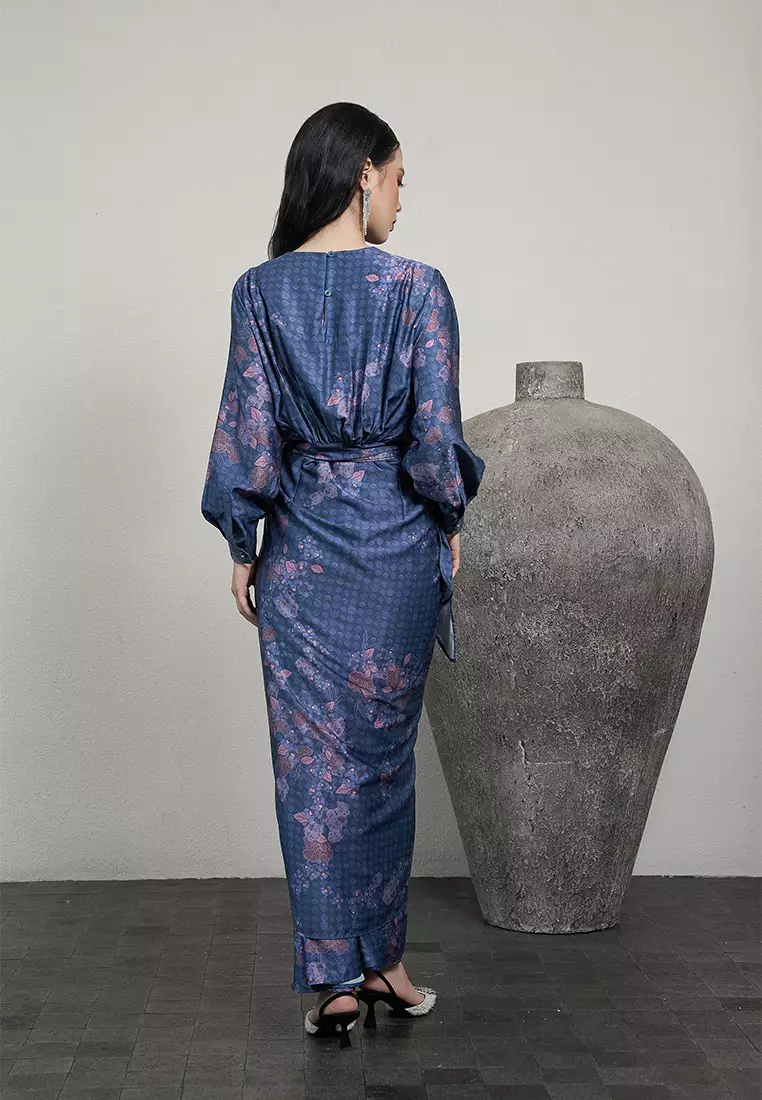 Kami Kiana Overlap Dress Navy